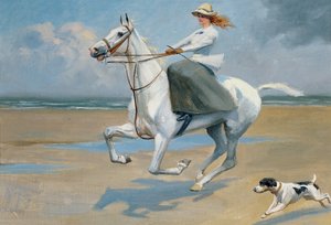 Reiten am Strand